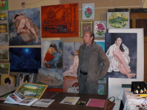 Kunstmaler Herr Klaus