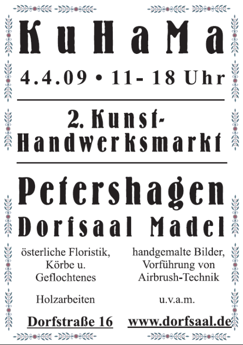 2. Kunsthandwerksmarkt